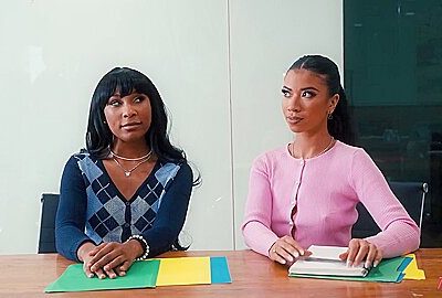 An Office Debriefing – Ameena Green & Olivia Jayy