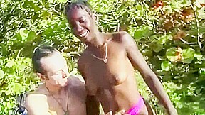 Bush Swingers In Retro African Homemade Public Domination