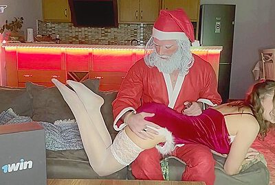 Christmas Miracle! Santa Gave Me An Anal Tree And Fucked My Tight Ass