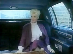 Classic Limo Masturbation