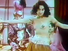 EXOTIC SLAVE GIRL DANCE – vintage harem striptease