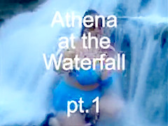 HUGE TIT BBW STRIPTEASE WATERFALL