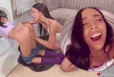 Lia Lin, Violeta Grey – Latina Neighbour Ready For Lust