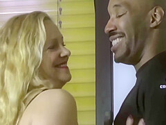 Mature Blonde Plowed By A Black Cock