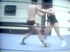 Mixed Ring wrestling. Vintage 5