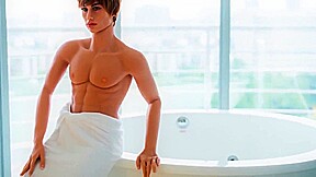 Realistc male sex doll with big dick, life size huge cock