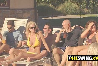 Sexy Swingers Are Having A Blast Sunbathing Naked On Th