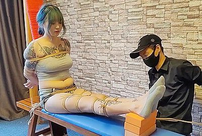 Tattoo Girl Tied Up