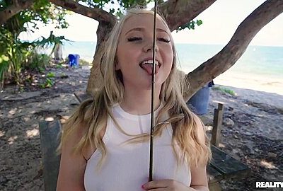 teen 18+ Eva Nyx Fishing, Loving And Having Intercourse