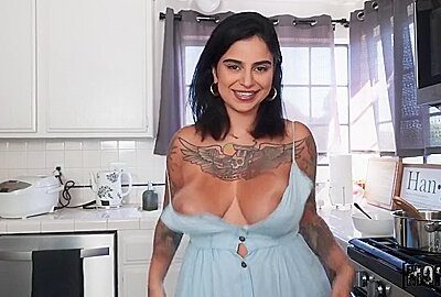 Unwrapping Big Tits For His Birthday Azzy Star, Charles Dera