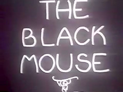 Vintage French 1920s The Black Mouse