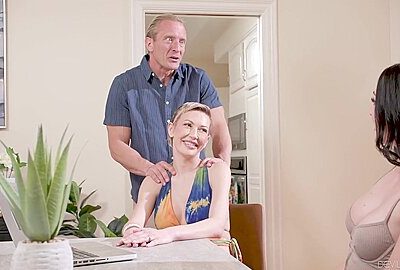 Visiting My Anal In-laws – Adira Allure & Charlotte Sins