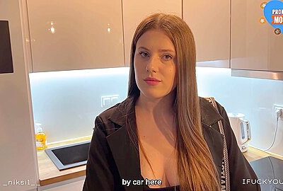 Young Slutty Realtor Accepts Payment With Dicks, Blowjobs And Sex