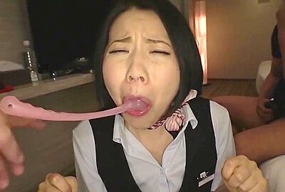 Pyu-341 Perverted Stewardess Who Is Teased And Squirts