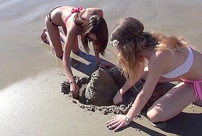 A Double Beach Date With Alison Faye And Janice Griffith