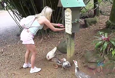 Carolina Loves The Waterfall, And You Making Her Cum In Public. – Carolina Sweets