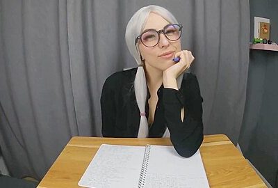 Lea Yummy – student 18+ Fucked Teacher For A Good Grade