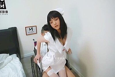 Sexy Asian Nurse With Hot Lingerie Have A Hardcore Sex With Her Big Dick Patient